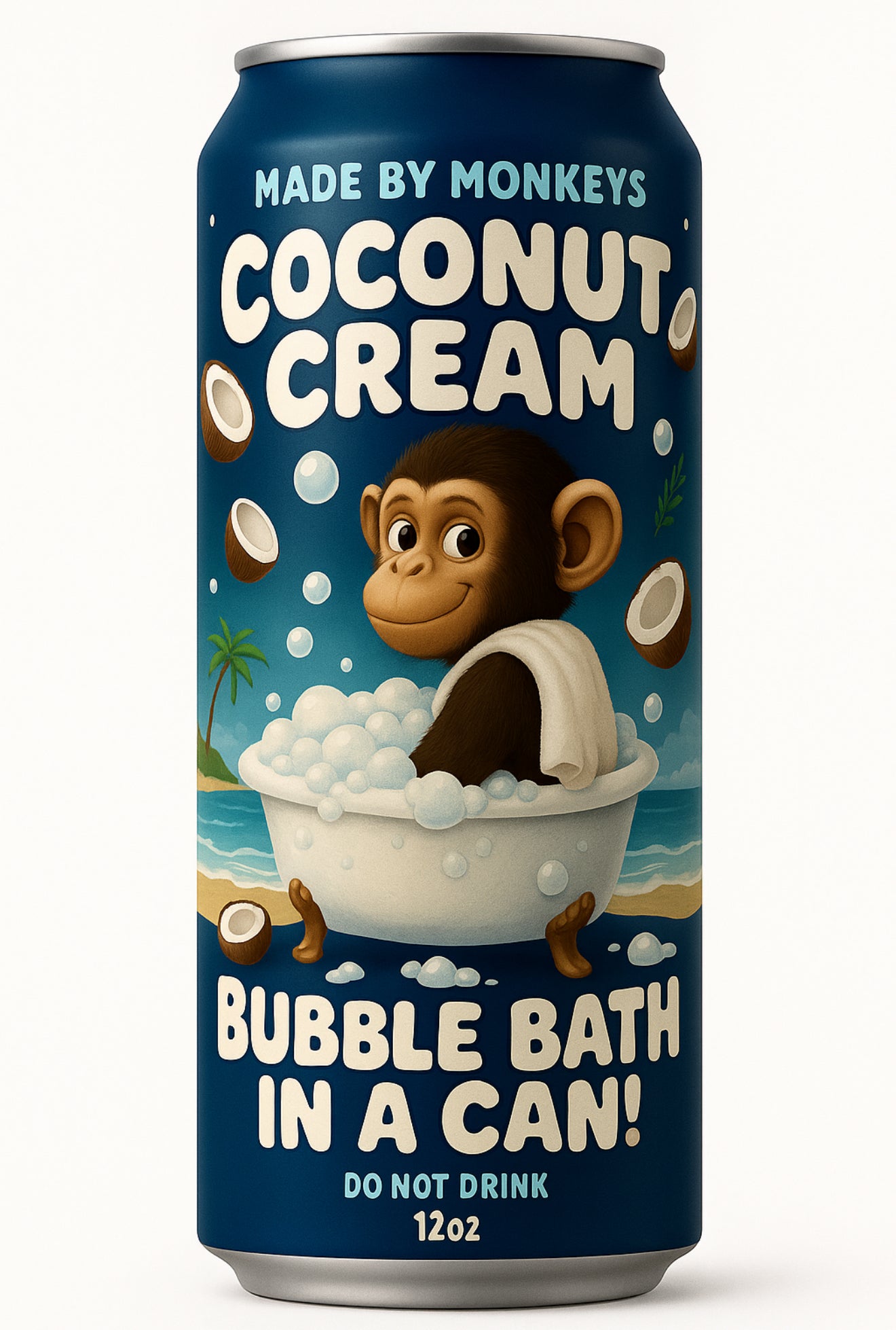 Bubbles in a Can  - Coconut Cream